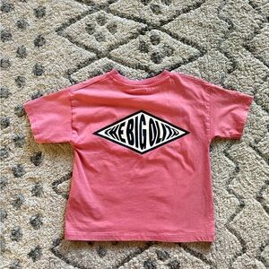 Zara pink Big Olita graphic tee